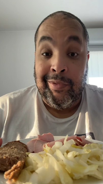 Mon dîner de ce soir et un tuto pour que les endives soient un peu moins amères 🍽️ #diabete #diabetique #obesite #humour