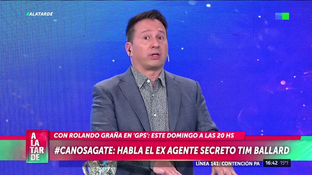 😱 CANOSA-GATE: TIM BALLARD HABLÓ CON ROLANDO GRAÑA SOBRE VIVIANA CANOSA