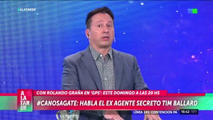 😱 CANOSA-GATE: TIM BALLARD HABLÓ CON ROLANDO GRAÑA SOBRE VIVIANA CANOSA