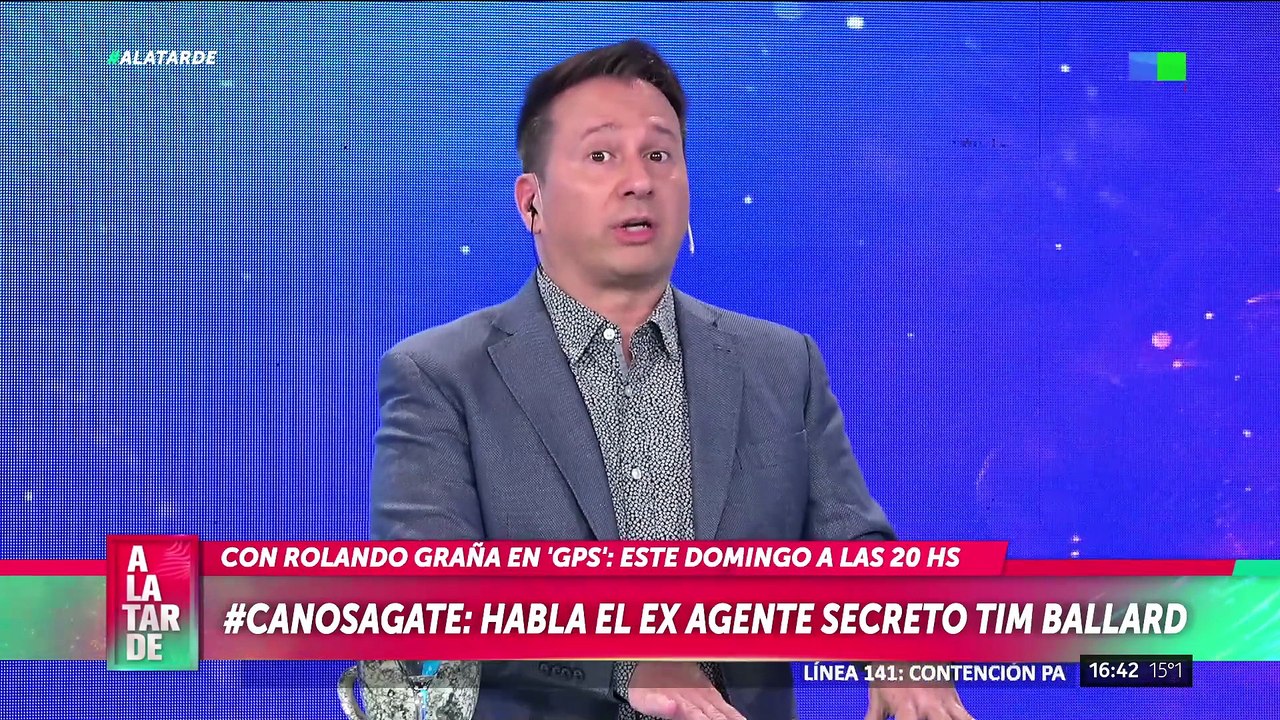 😱 CANOSA-GATE: TIM BALLARD HABLÓ CON ROLANDO GRAÑA SOBRE VIVIANA CANOSA