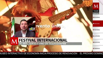 Alcalde de Tequisquiapan invita al Festival Internacional de Arte, Queso y Vino