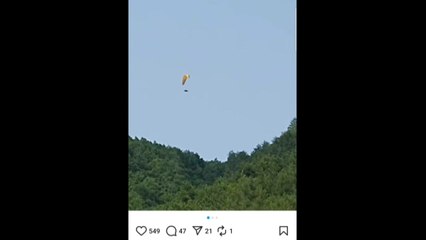 설악산 상공에서 패러글라이딩 한 50대 적발 / YTN