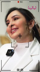 كواليس طريفة من لقاء #شهد_برمدا مع مجلة ليالينا 🎬✨