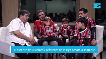 El ascenso de Tricolores, referente de la Liga Amateur Platense