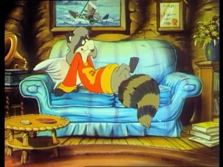the racoons / the evergreen grand prix / retro classic cartoon