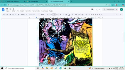 Como Fazer a Transcrição dos Textos  das Páginas de HQ.