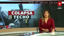 Cae techo de nave industrial en Santa Catarina; desalojan a 90 trabajadores