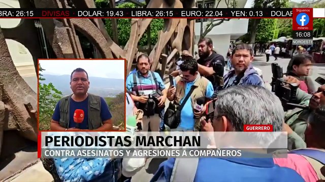 En Chilpancingo, exigen justicia por periodistas asesinados