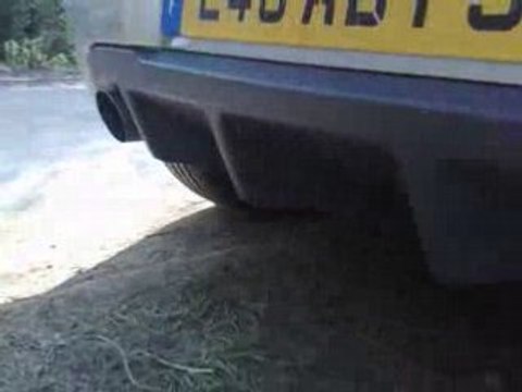 son echapement inoxcar clio 3 rs
