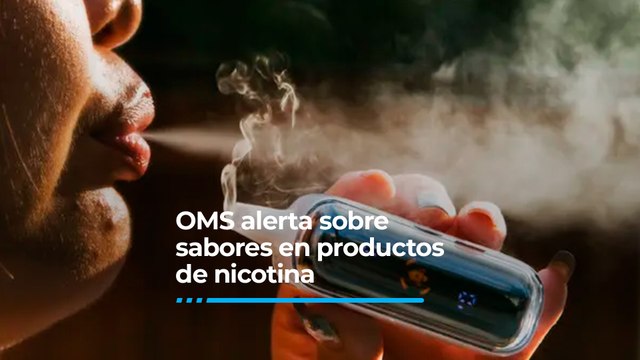 Máscaras de nicotina: OMS alerta sobre sabores al fumar