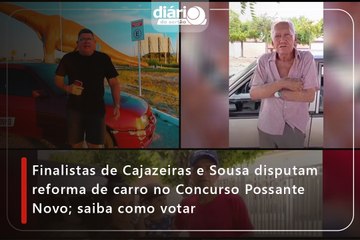 Finalistas de Cajazeiras e Sousa disputam reforma de carro no Concurso Possante Novo; saiba como votar