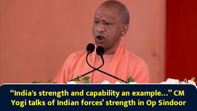 “Enemies of the nation…” CM Yogi praises Indian Armed forces’ valour, boasts of Operation Sindoor