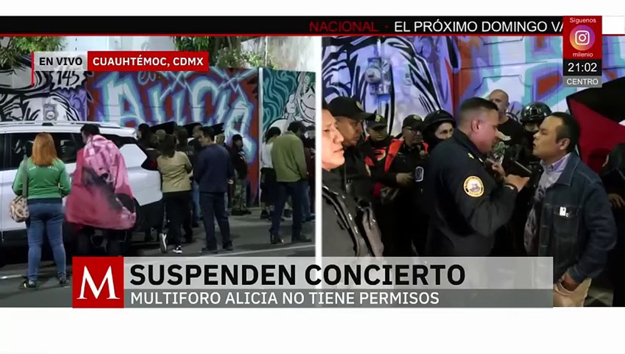 Suspenden concierto de Fermin Muguruza debido a que el foro no cuenta con permisos