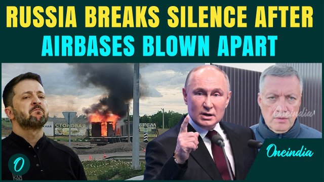 ‘Drone Launch Site Destroyed…’ Russia’s First Reaction After Ukrainian Drone Strike | Siberia