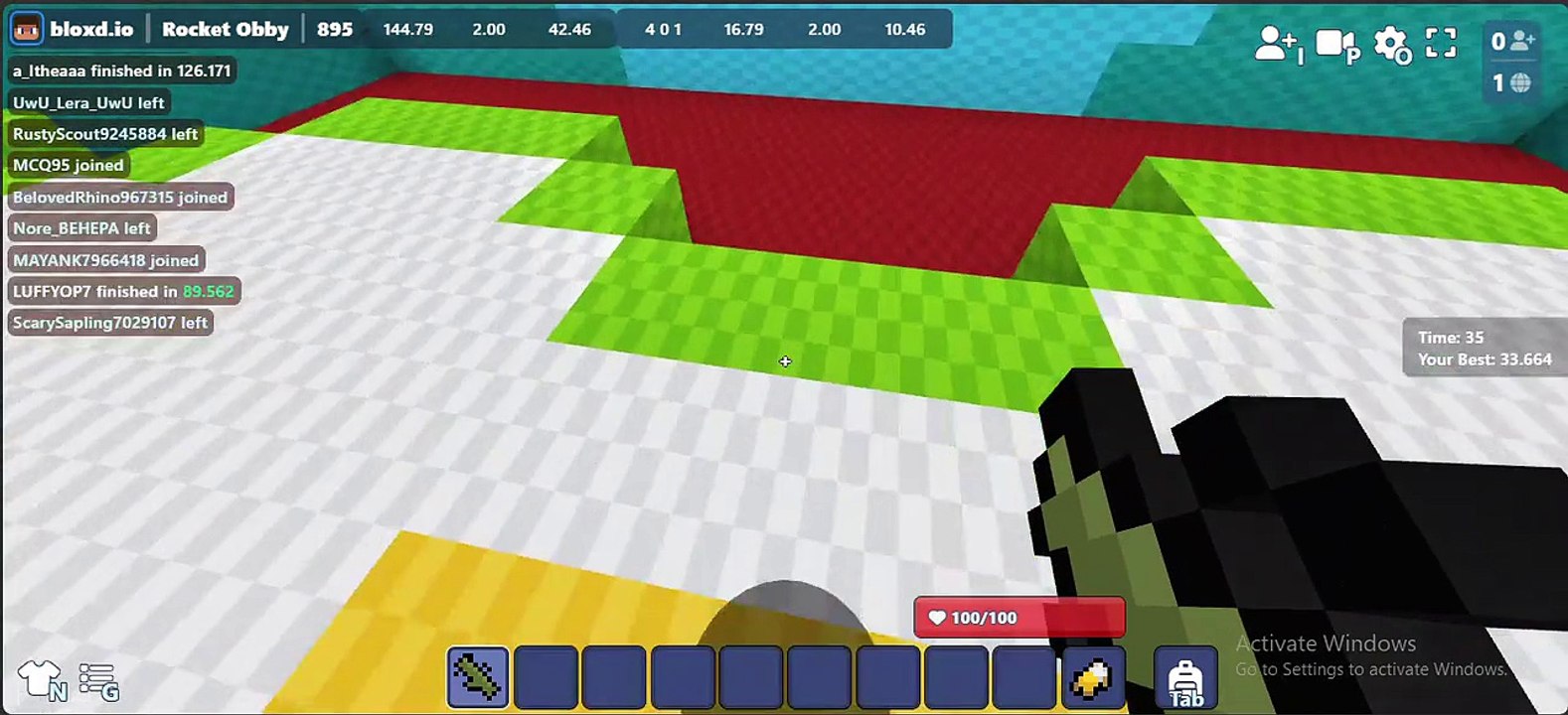 bloxd.io Rocket obby