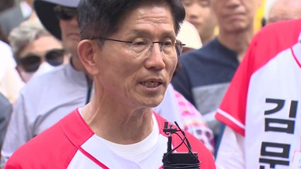 김문수, '리박스쿨 의혹'에 "근거 없이 얘기하면 안 돼" / YTN