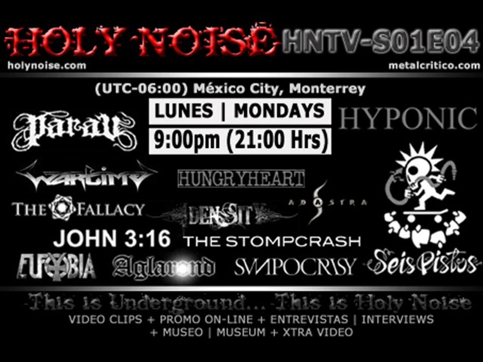 HOLY NOISE TV SHOW [HNTV-S01E04] 2013.01.28
