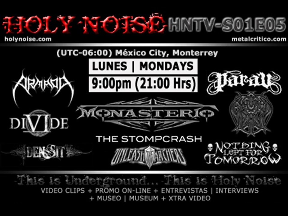 HOLY NOISE TV SHOW [HNTV-S01E05] 2013.02.04