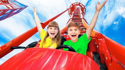 Diana y Roma visitaron el Parque temático Ferrari World
