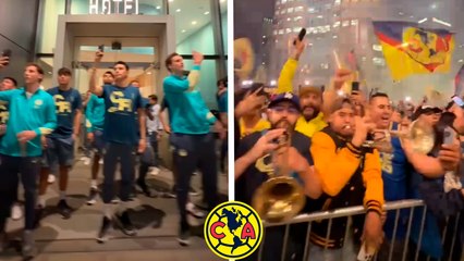 América recibe serenata de sus fans en LA previo al juego ante LAFC que da la última plaza al Mundial de Clubes
