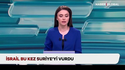 İsrail bu kez Suriye'yi vurdu! İşte o anlar
