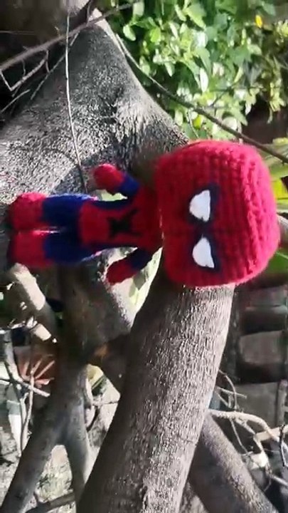 spiderman crochet