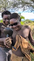 Your favorite Hadzabe Tribe bushmen see themselves for the first time in the mirror with sunglasses on and their reactions are wholesome, priceless and funny