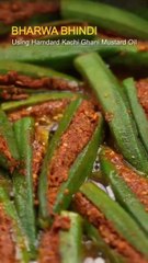 Stuffed Bhindi Summer vegetables