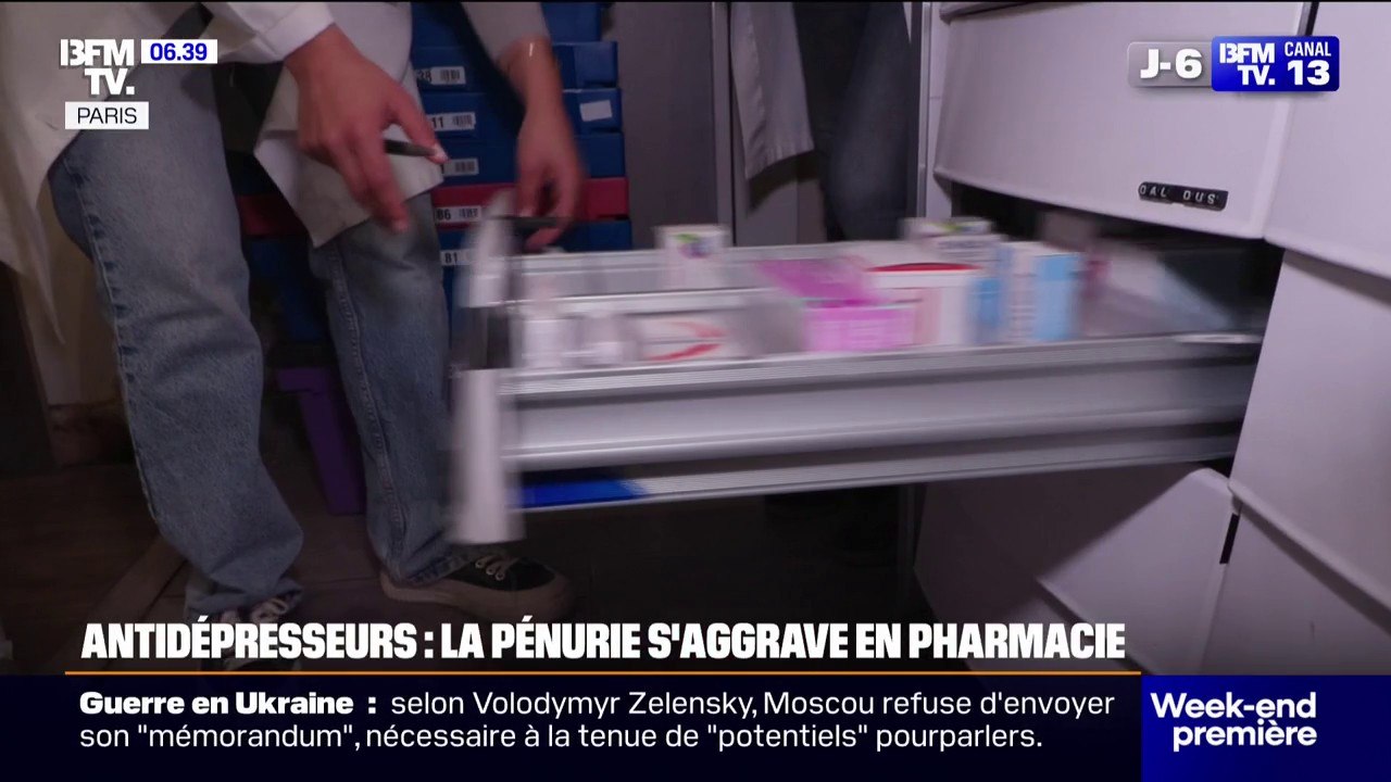 Santé: la pénurie d’antidépresseurs s’aggrave et inquiète les pharmaciens et les psychiatres