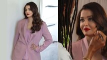 Cannes 2025: Aishwarya Rai का Unseen Mauve Blazer Boss Lady Look Viral, Public Troll