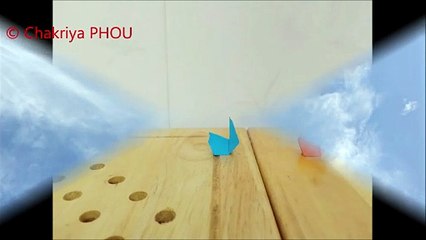 How to make stop motion of two objects chase each other