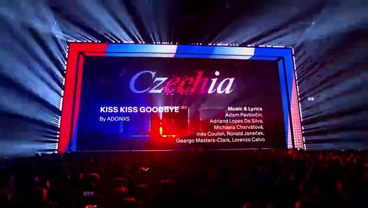 ADONXS – Kiss Kiss Goodbye (LIVE) | Czechia 🇨🇿 | Second Semi-Final | Eurovision 2025