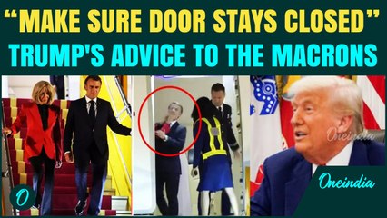 Trump’s Hilarious Response to Macron-Brigitte Viral ‘Slap’ Video Gets Oval Office Laugh Out Loud