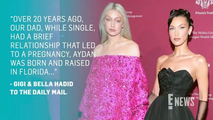 Gigi Hadid and Bella Hadid Reveal Secret Half-Sister Aydan Nix _ E! News