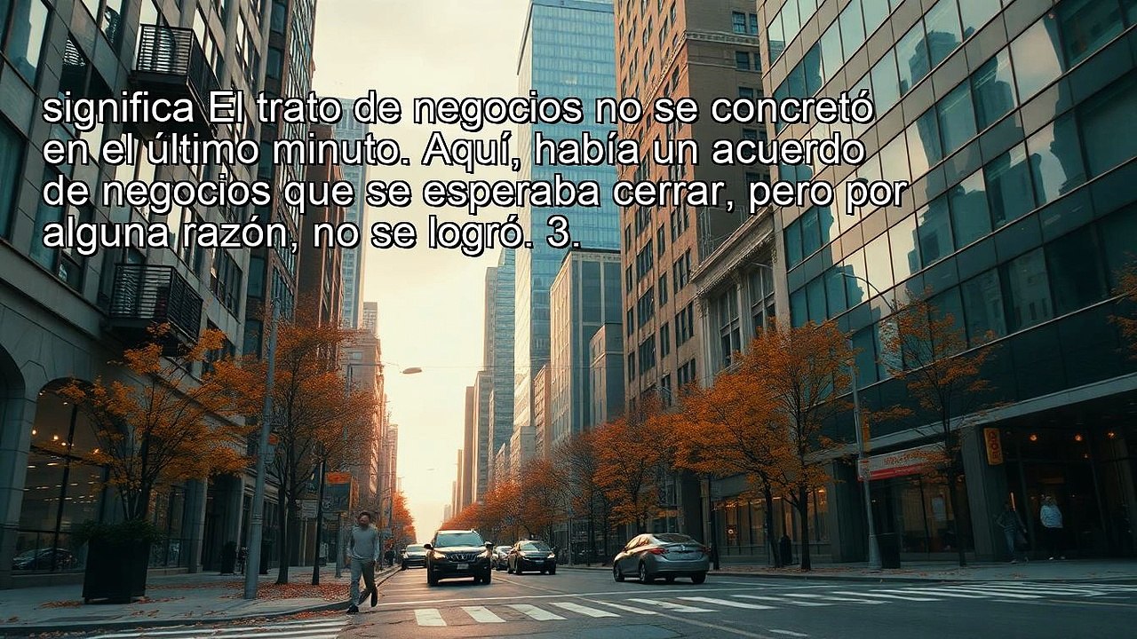 Phrasal Verbs - Fall Through