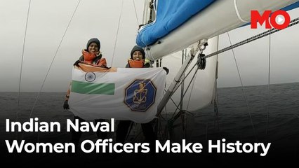 Indian Naval women officers make history