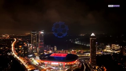 Galatasaray'dan Drone Şov l Galatasaray'ın 25. Şampiyonluk Kutlamaları