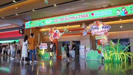 พื้นที่แห่งความสนุกในโซน Little Explorers ภายในงาน Amarin baby and kids Fair Midyear 2025