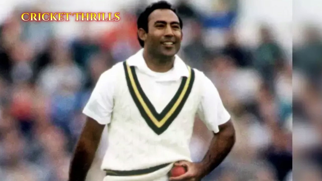 Mudassir Nazar 81 off 239 Balls 364 Mins 9 Fours vs Sri Lanka 1st Test, Kandy, February 23 - 27, 1986