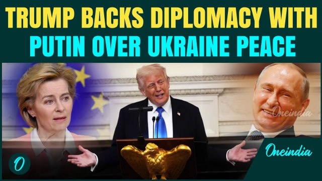 Trump SHOCKS EU As He Stalls Pressure On Putin, Favours Russia Diplomacy Over Ukraine Peace