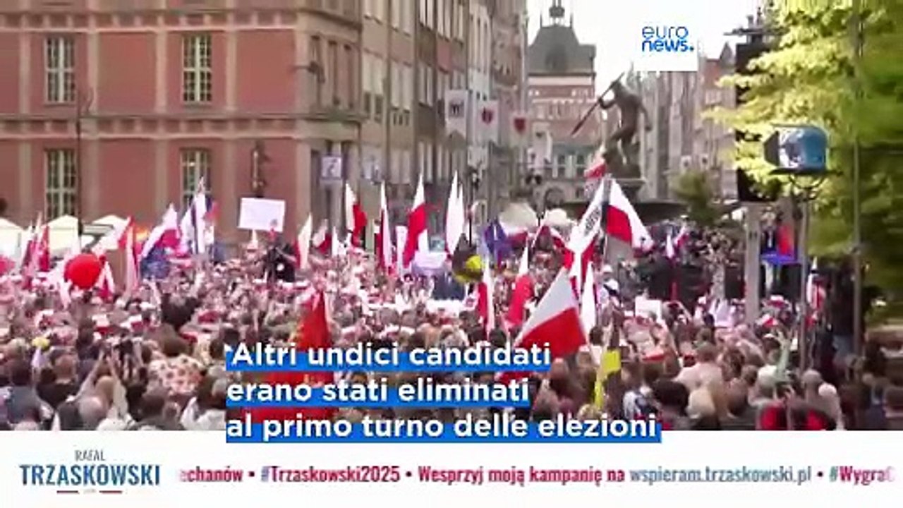 Polonia, ballottaggio elezioni: aperti seggi per scegliere nuovo presidente tra Trzaskowski e Nawrocki