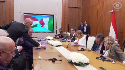 Astana (Kazakhstan) - Incontro del Presidente Meloni con il Presidente della Repubblica del Tagikistan (30.05.25)