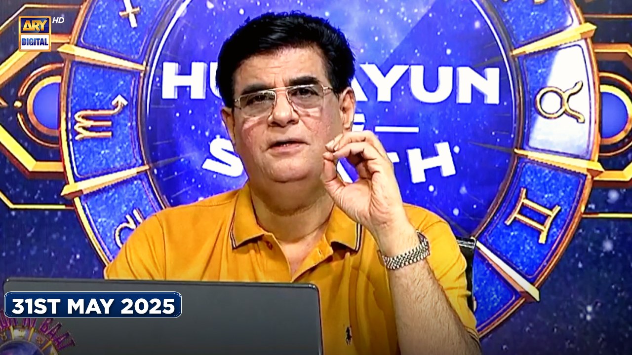 Sitaron Ki Baat Humayun Ke Saath | 31st May 2025