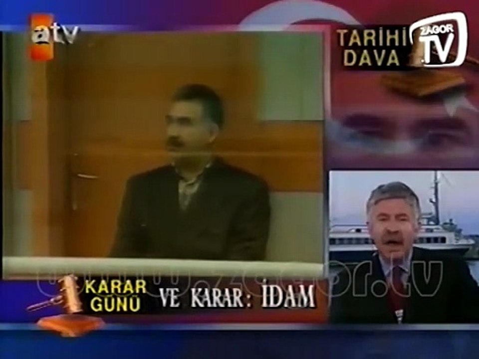 ABDULLAH ÖCALAN'IN DURUŞMASI VE SONRASINDA YAŞANANLAR (ATV - 1999)