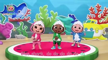 Baby Shark Learns Colors - CoComelon Nursery Rhymes & Kids Songs