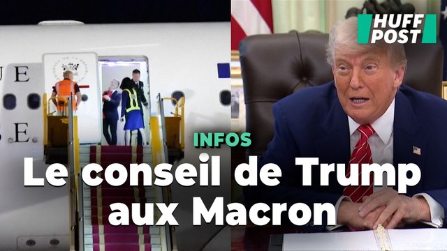 La vidéo virale d’Emmanuel et Brigitte Macron s’invite dans le Bureau Ovale, Donald Trump se moque du couple