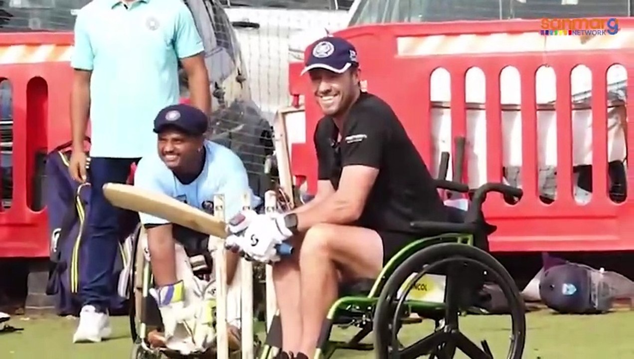 AB de Villiers ने मुंबई Wheelchair Cricket Team के साथ खेलते हुए सभी का दिल जीत लिया