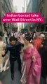 We shut down Wall Street for a 400 person Baraat- who would’ve ever thought?! ⚡️🔥