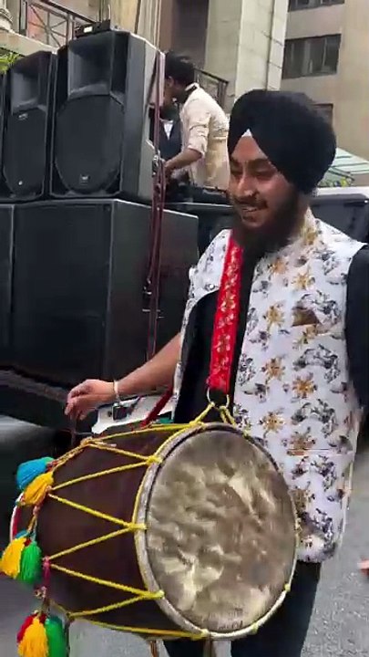 shut down Wall Street with this lit baraat the other day🔥