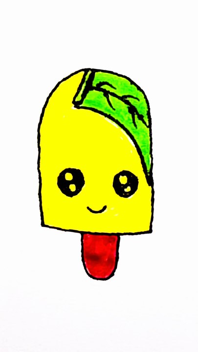 Draw a ice cream